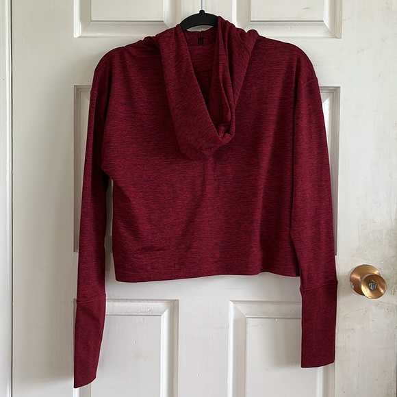 Red Nike Running Dri-Fit Hoodie - Picture 4 of 5